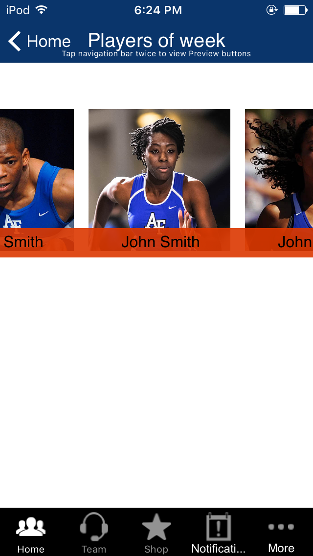 Track and Field Team App